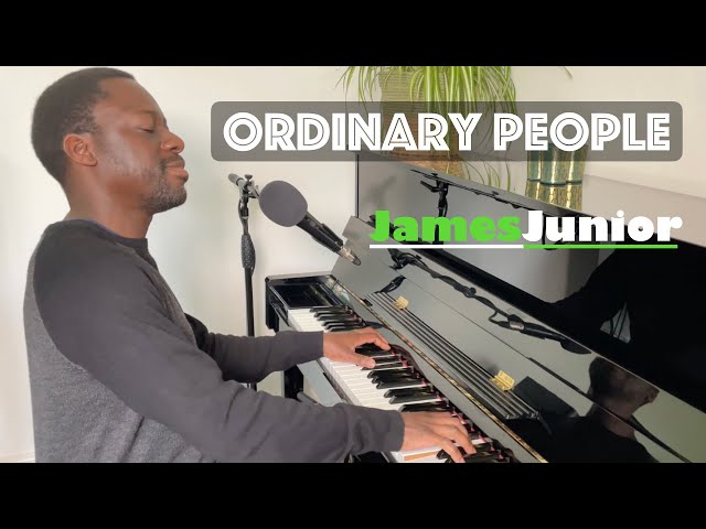 John Legend - Ordinary People (cover by James Junior)