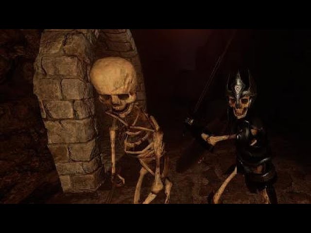 Fast Leveling and looting in the Abbey with Fist only Combat in Legendary Tales on PSVR2