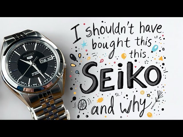 Seiko SNKL23J1 Review and Regret