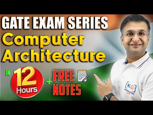 Computer Organization Architecture | COA in one shot | Complete GATE Course | Hindi #withsanchitsir