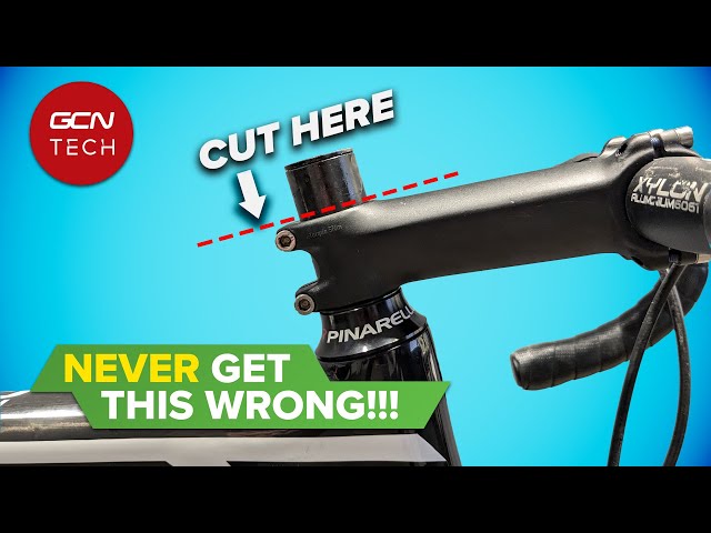 How To Cut A Bicycle Fork Steerer Tube