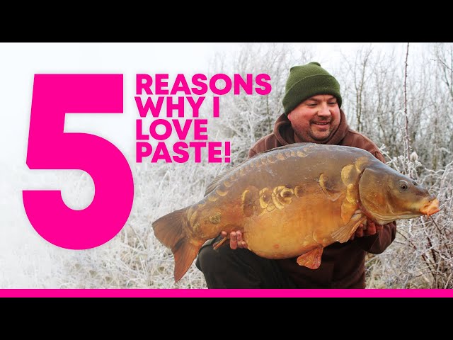 5 Reasons Why I LOVE Using PASTE! For Catching More Carp! Dave Finn | Mainline Baits Carp Fishing TV