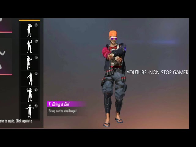 Free Fire Punjabi emote||bole Tara rara||