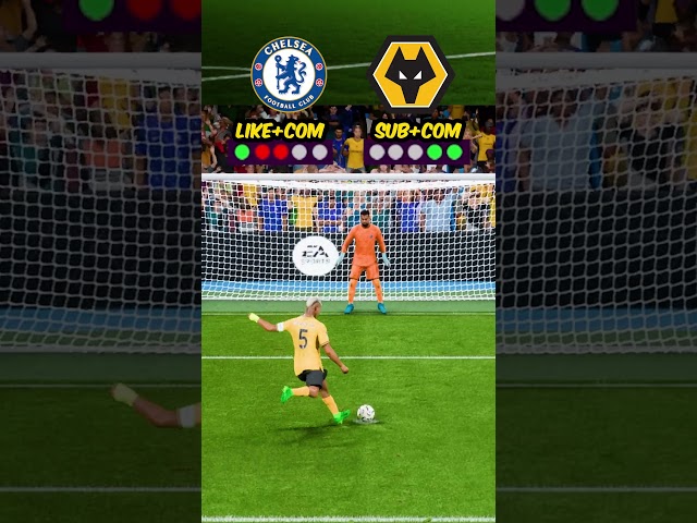 Chelsea vs Wolves 🥳 Penalty Challange 🔥 Choose Your Side