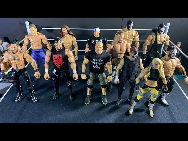 Custom WWE and AEW Action Figures (Nick Gage, Jon Moxley, Joey Janela, and more!!!)