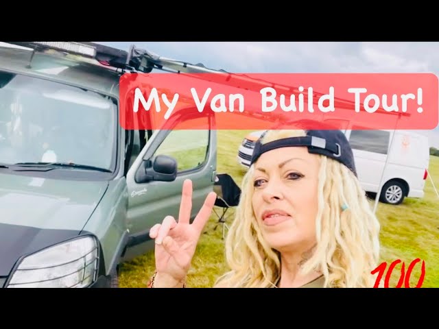 Van Tour! Peugeot Partner Micro Camper Conversion | Vanlife UK