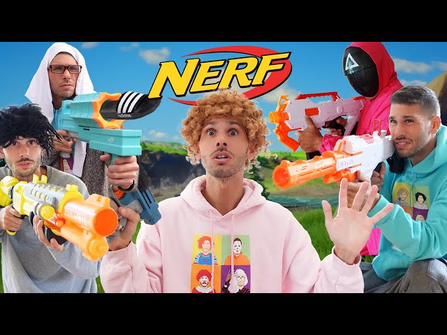 NERF WARS!!! Living With Siblings