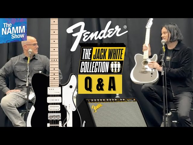 JACK WHITE Fender Collection Q&A at the NAMM Show 2025