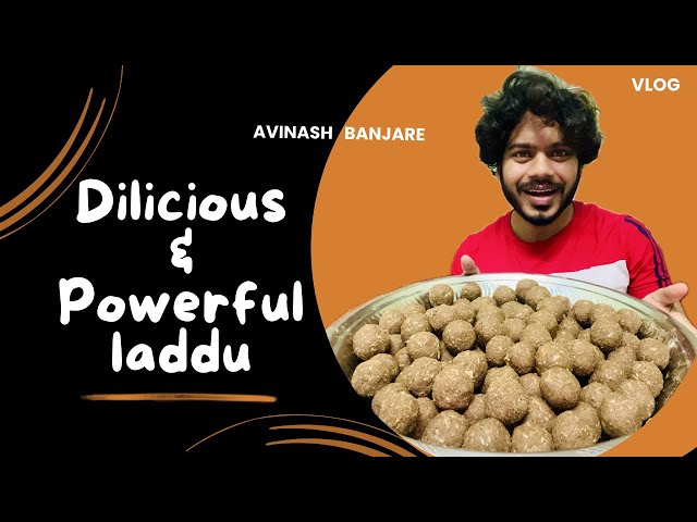 POWER FUL LADDU khao toh jane 😍 #dailyvlog #cgboy