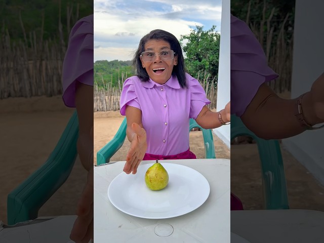 Surprise in the pear 🤣🍐😱🌈 #funny #comedy#baby #funnymood #cutebaby #comedy #cute