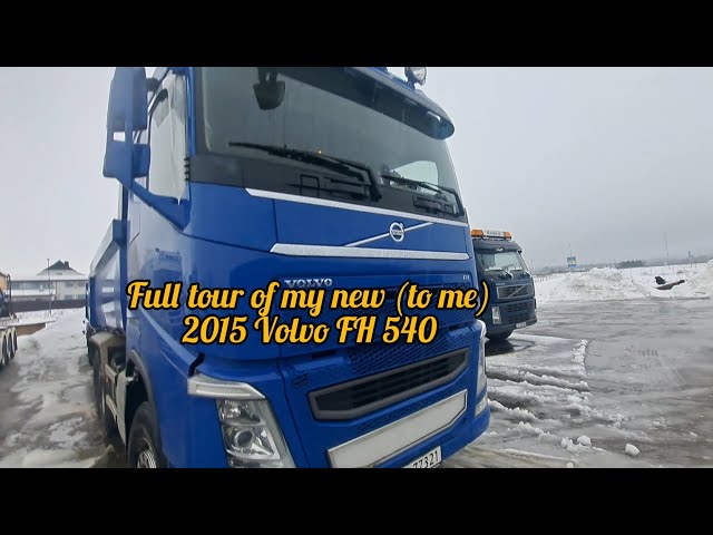 Full tour of my 2015 Volvo FH540 dumptruck