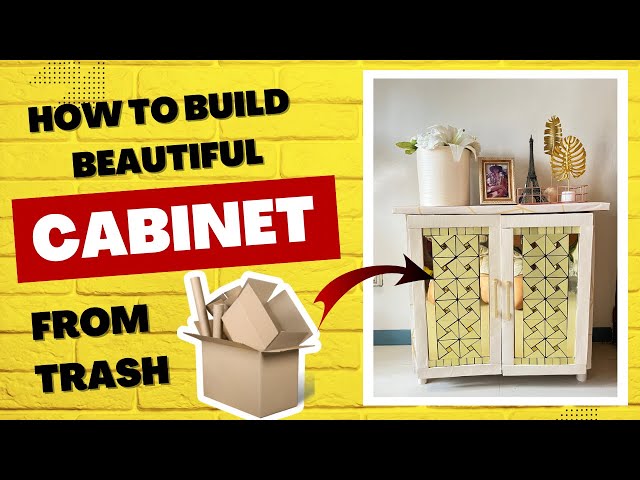 DON'T THROW AWAY YOUR CARDBOARD| UPCYCLE  CARDBOARD BOXES FOR STORAGE