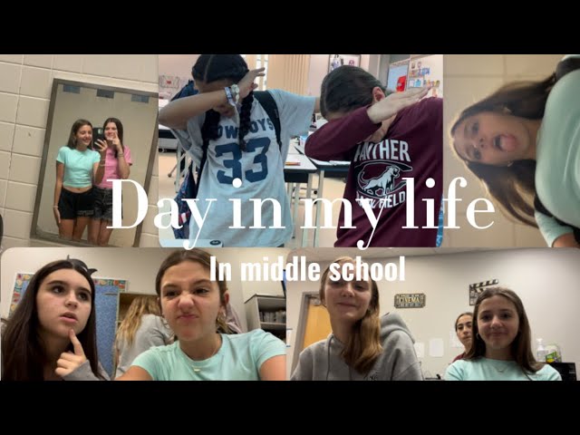 middle school day in my life *GRWM, friends, school*✏️📓