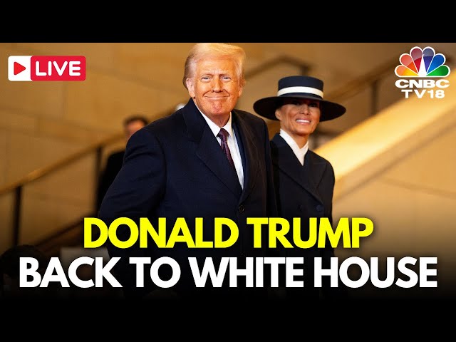 Inauguration LIVE: Trump Arives at the White House for the First Time as the 47th President | N18G