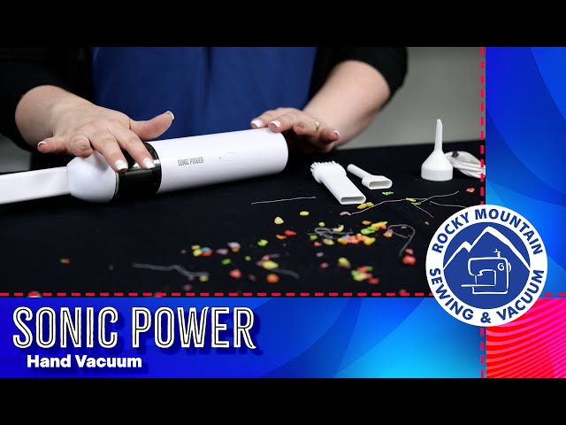 The Sonic Power Hand Vacuum