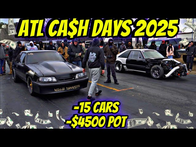 INSANE RACING in ATL CASH DAYS 2025!