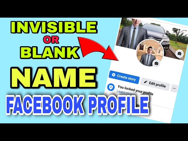 Paano mag INVISIBLE or NO NAME ang FACEBOOK Profile 2022 | JOVTV