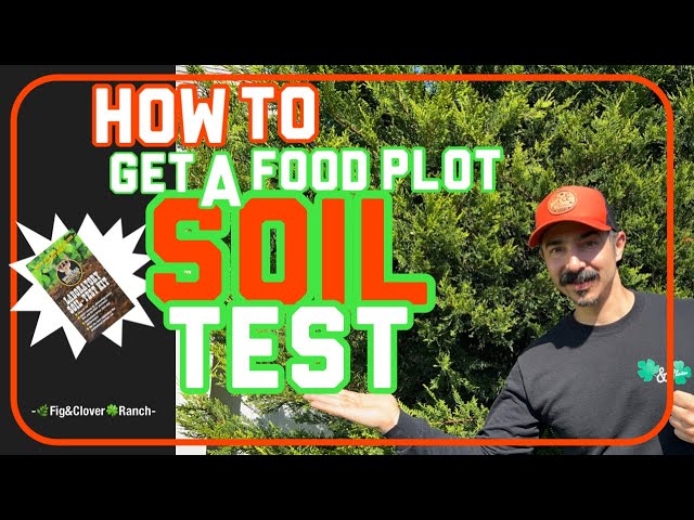 FOOD PLOT SOIL TEST for your Deer🌱- #soiltesting