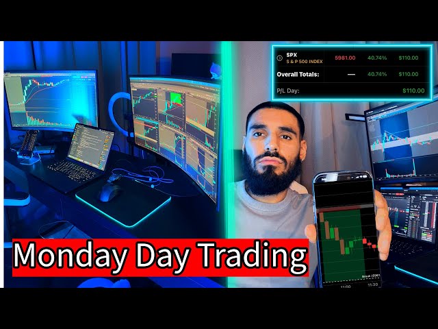 Live Trading Monday Stock Market SPX Puts / Stock Talk / Day In the Life