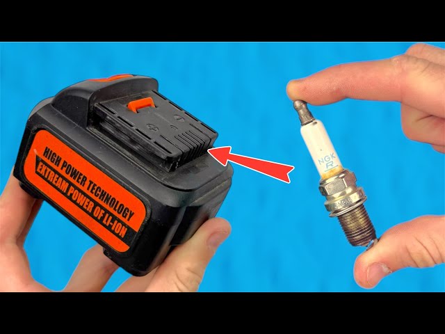 A brilliant invention! Just connect the spark plug to the battery and enjoy!