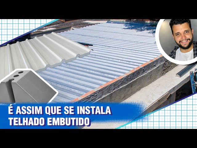 COMO INSTALAR TELHA SANDUÍCHE GALVALUME CORRETAMENTE - GUIA COMPLETO - TELHADO EMBUTIDO