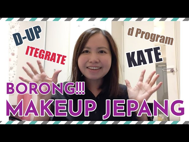 PERSIAPAN NIKAH! BORONG PRODUK MAKEUP JEPANG