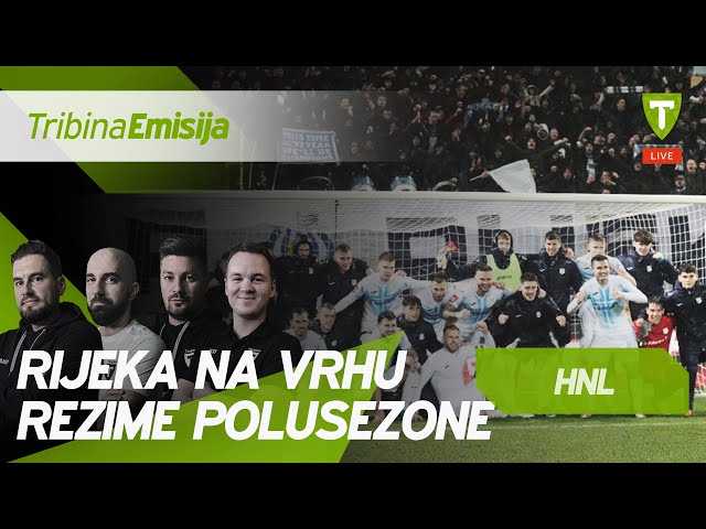 Rijeka jesenski prvak. Rezime polusezone HNL-a