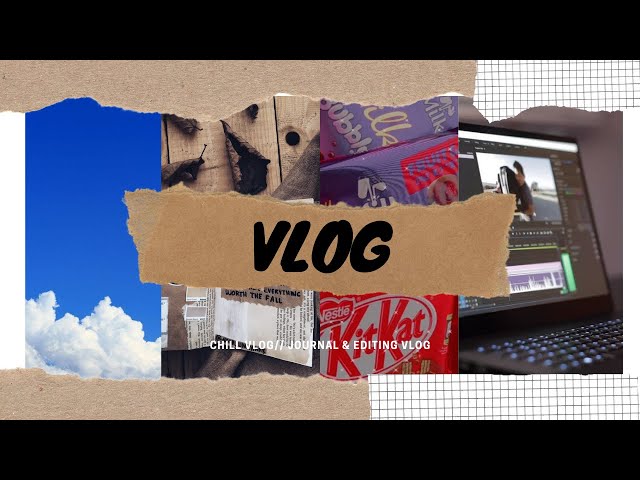 VLOG🎐a chill vlog, journal & editing