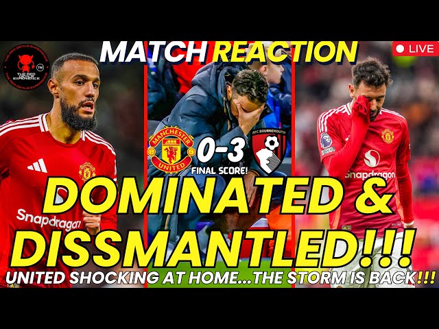 DISGRACEFUL MAN UTD DESTROYED! | MANCHESTER UNITED 0-3 BOURNEMOUTH HIGHLIGHTS | MUFC