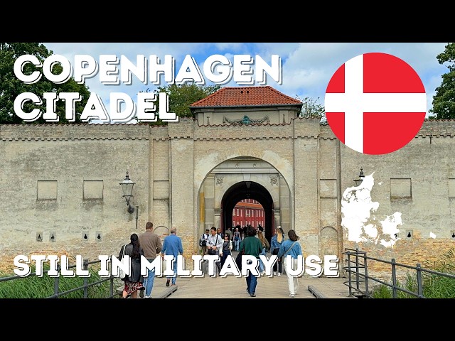 The military fort of Copenhagen, Denmark is open to the public.