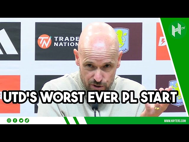 WHY ARE YOU NOT SCORING?! | Erik ten Hag GRILLED after Man Utd draw with Aston Villa