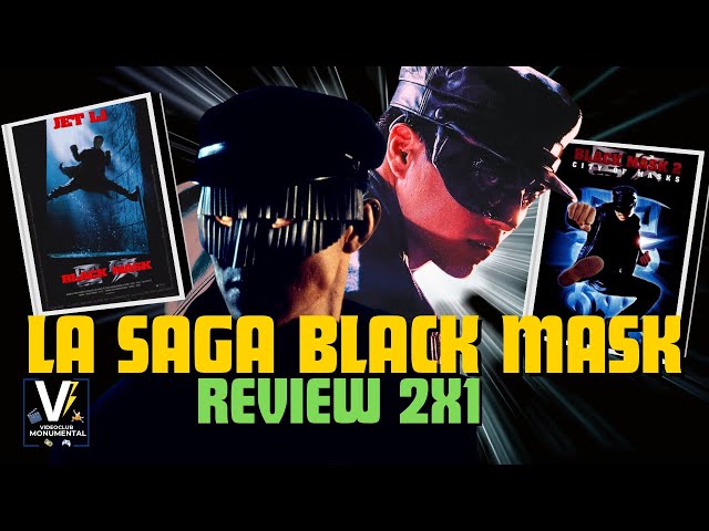 La Saga BLACK MASK | 2x1 en el VIDEOCLUB MONUMENTAL | REVIEW | CINE MONUMENTAL