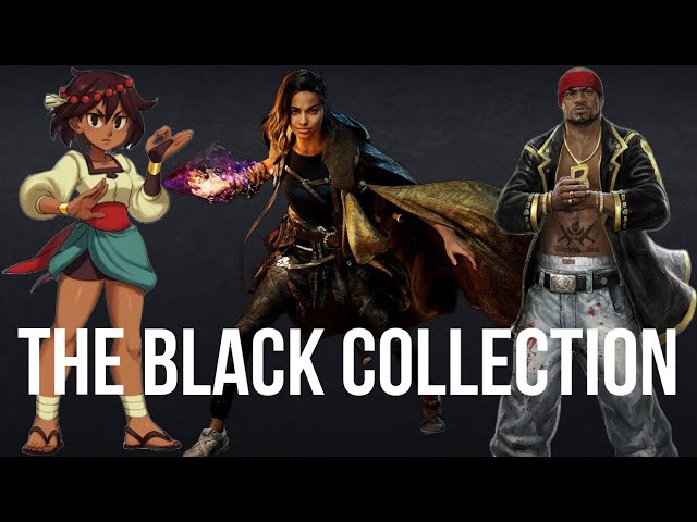 The Black Collection Episode 1. Collecting every video game with a black protagonist.