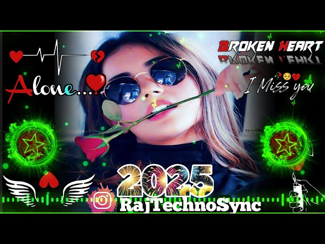 Kitna Pagal Dil Hai Song 2025 ♥️🥀| Dj Remix | Hard Bass 🔥| dj Song | Trending Song 2025🔥