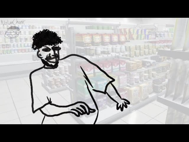 Coryxkenshin visits the Supermarket (Animation)