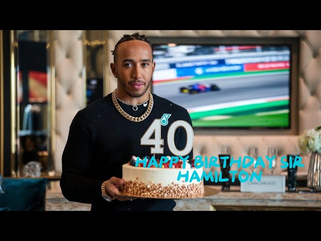 Celebrating Lewis Hamilton's 40th Birthday A Journey Through an Iconic F1 Career #f1 #f1legend