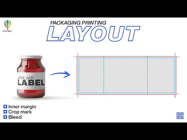 Jar Label | packaging printing layout | Coreldraw in HINDI \ हिंदी में