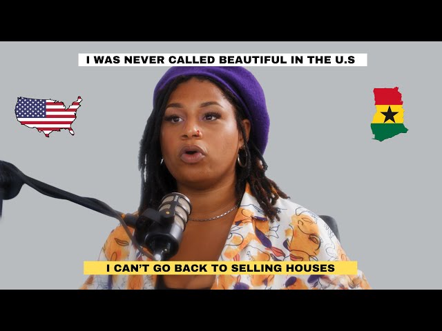 I moved from the US to Ghana; I was never called beautiful in the States