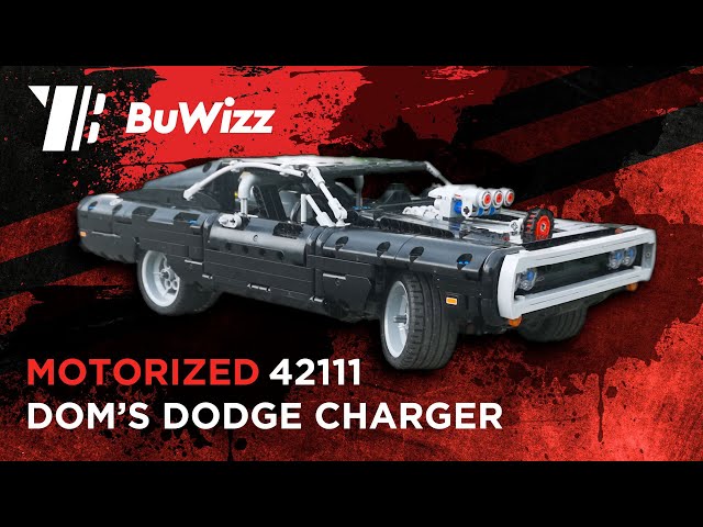 42111 Dom's Dodge Charger motorized (with instructions)