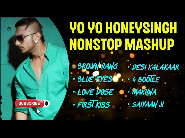 Yo Yo Honey Singh Nonstop Mashup ll #mashup #partymusic #honeysingh #yoyohoneysinghnewsong #trending