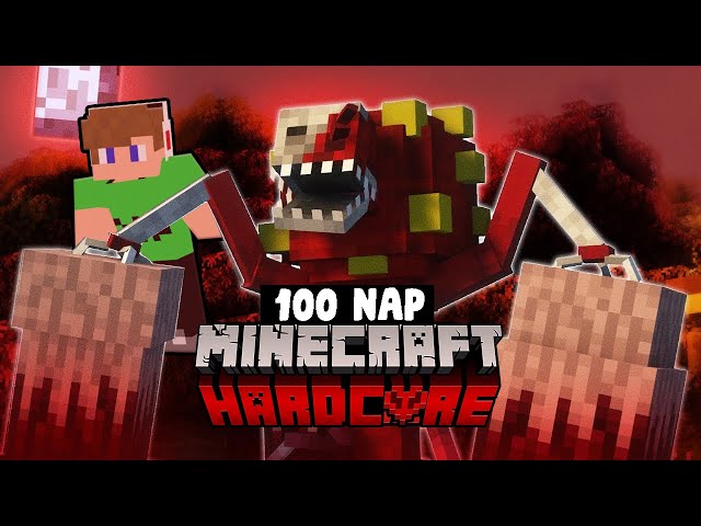 100 NAP A FERTŐZŐ VÉR VÍRUSSAL A MINECRAFT-BAN! 😱