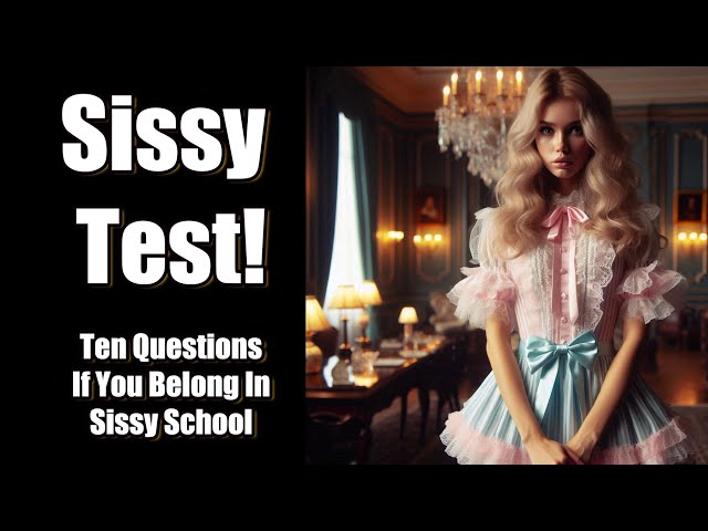 ASMR FLR Sissy Feminization Test From Strict Governess! | CD TG M2F