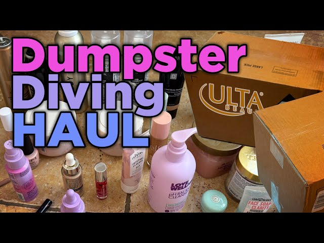 Two Mystery Boxes From Ulta! Dumpster Diving For Makeup And Beauty Products - Miami [2025]