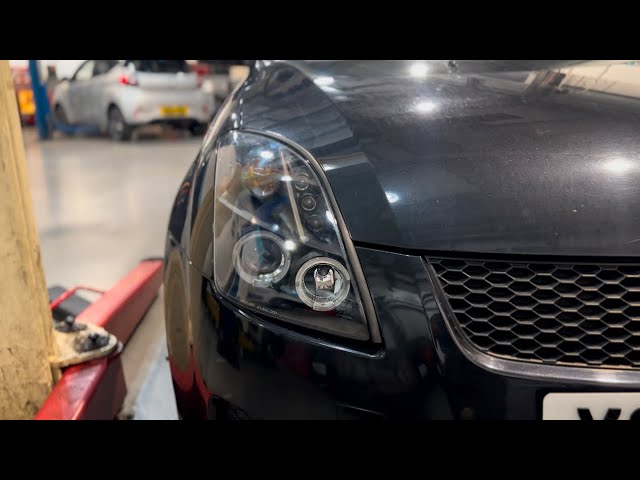 INSTALLING SUZUKI SWIFT HALO LIGHTS!