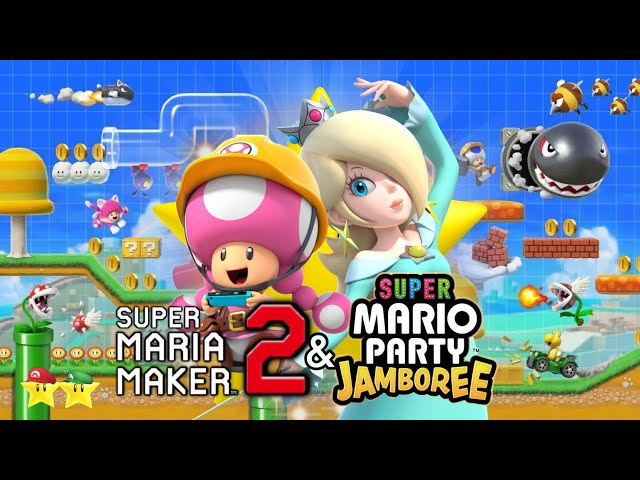 ⭐️Super Mario Party Jamboree & Super Maria Maker 2⭐️ - Boards, Levels & Fun! #21