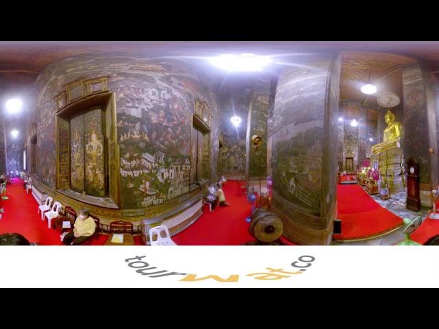 Tourwat - Wat Suthat Thep Wararam Ratchawihan, Thailand (VR 360 Panorama Tour) วัดสุทัศนฯ