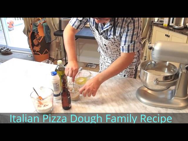 Italian Pizza Dough Recipe - Family Secret Recipe