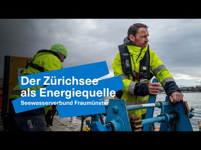 Der Zürichsee als Energiequelle: Seewasserverbund Fraumünster | ewz.energie