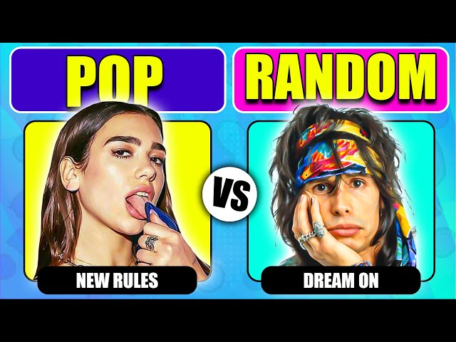 Save One Song 🔥 | POP vs Random | Music Quiz 😉🎶