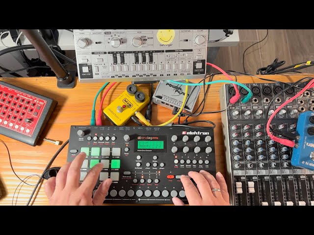 Amen-Break Junglism on Elektron Analog Rytm using Linked Tracks